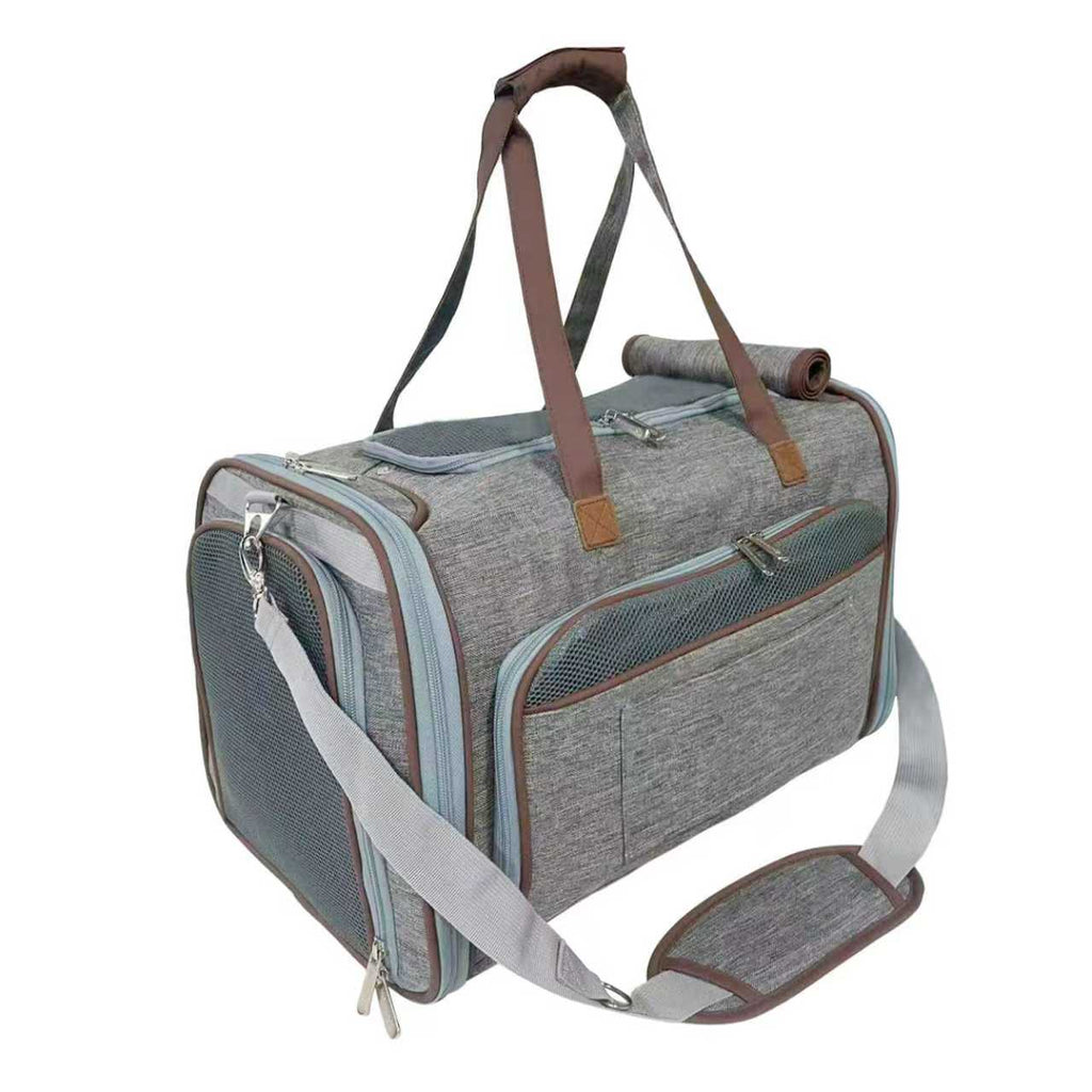 Mr. Peanut's Gold Series Standard Size Airline Compliant Expandable Pet Carrier V3.0