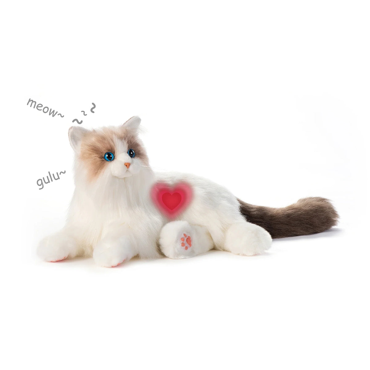 Percy Robot Cat – Voice,Purring & Heartbeat for Comfort