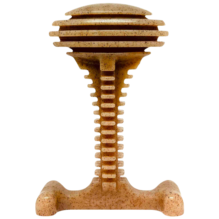 Honey Bone Dental Tower - Indestructible Nylon Dog Chew Toy XL | USA Made